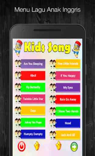 Lagu Anak Inggris - Best Kids Song Offline 2