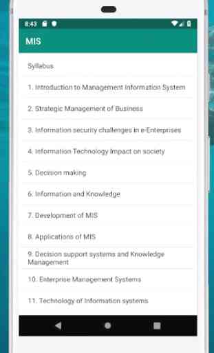 Management Information System(MIS) 1