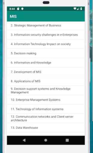 Management Information System(MIS) 2