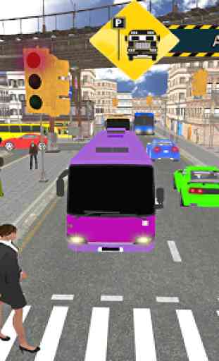 pesado ônibus parking simulador: livre jogos 1
