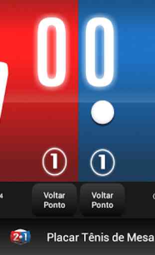 Placar Tênis de Mesa  Completo 4