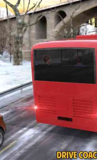 Próton Ônibus Simulador Pressa: Esqui Neve Faixas 4