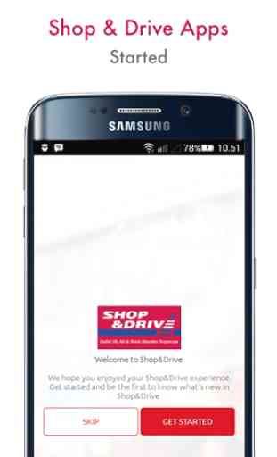 Shop&Drive Mobile App 1