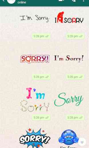 Sorry GIF : Sorry Stickers For Whatsapp 3
