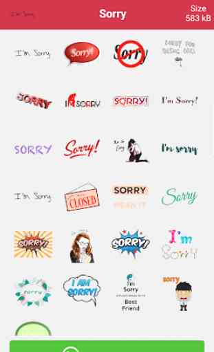 Sorry GIF : Sorry Stickers For Whatsapp 4