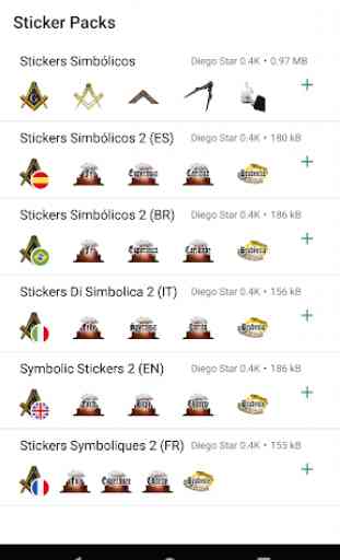 Stickers Simbólicos WAStickerApps 2