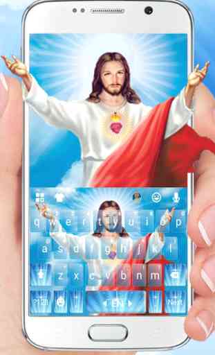 Tema Keyboard Lord Jesus 1