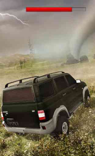 Tornado Chasers Mountain Car Driving Simulator 4