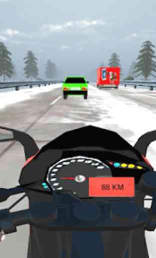 Tráfego Moto Racer: Highway Rider 3D 1