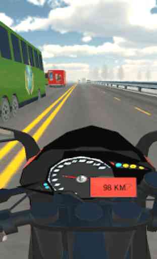 Tráfego Moto Racer: Highway Rider 3D 2