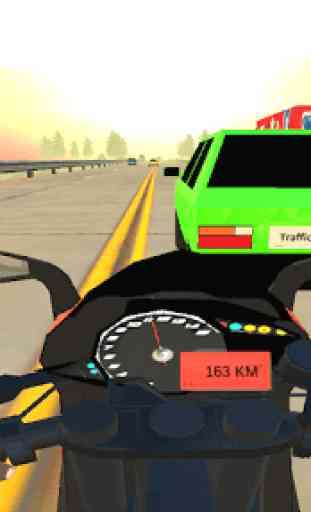 Tráfego Moto Racer: Highway Rider 3D 4
