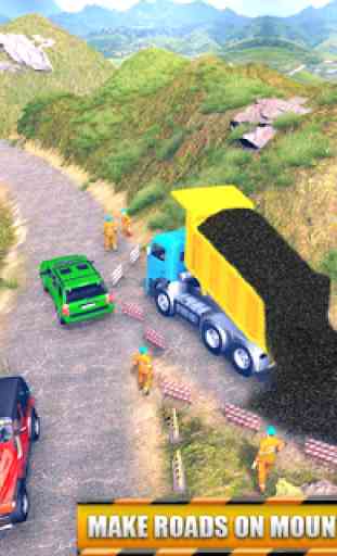 Uphill Road Builder Sim 2019: construção de 2