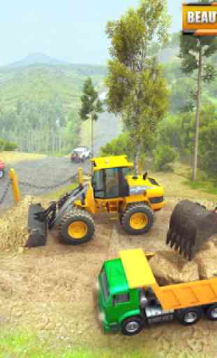 Uphill Road Builder Sim 2019: construção de 4