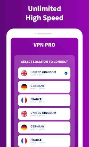 VPN Pro - Unlimited & Secure & Fast 2