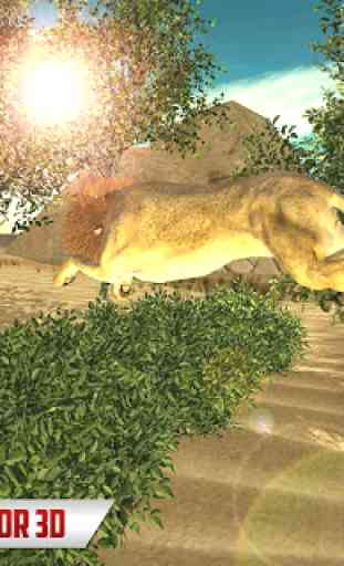 Angry Lion Village Attack - Wild Lion Simulator 3D 4