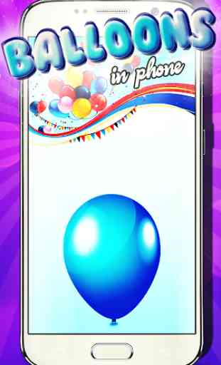 Balloons in phone 2