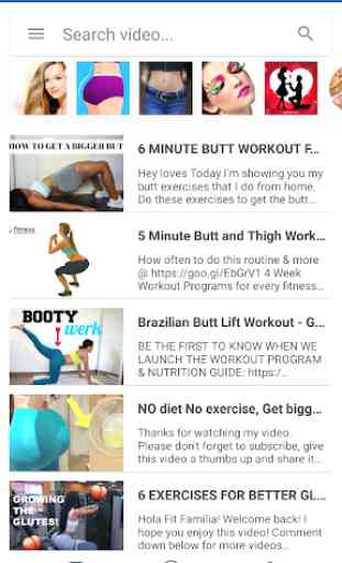 Big Buttocks Exercise - Hips, Legs & Butt Workout 1