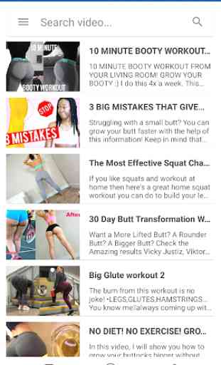 Big Buttocks Exercise - Hips, Legs & Butt Workout 2