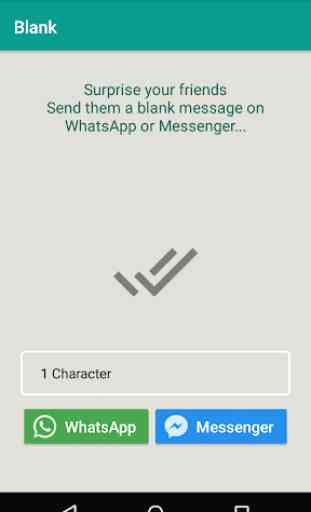 Blank Text/Message For Social Apps 1