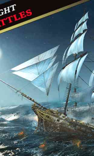 Caribbean War Ship - real piratas batalha Luta 18 3