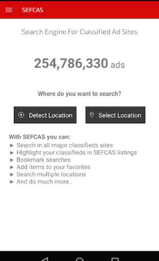 Classifieds Ads Search - SEFCAS 2