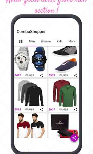 ComboShopper : online shopping App 2