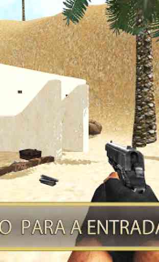 Deserto Falcões: Jogo de Guerra do Soldado 1