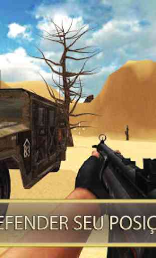 Deserto Falcões: Jogo de Guerra do Soldado 3