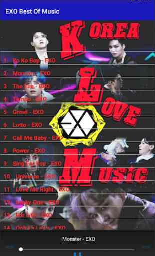 EXO Best Of Music 1