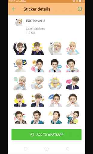EXO WAStickerApps : Stickers for Whatsapp 2