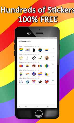 Gay Stickers for WhatsApp - WAStickerApps 3