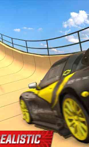 Impossible Mega Ramp Sports Car Stunt Drive 1