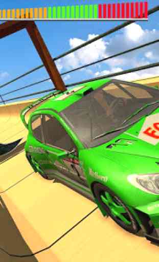 Impossible Mega Ramp Sports Car Stunt Drive 4