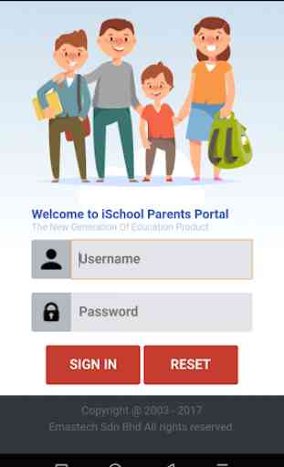 iSchool Parent Portal 2