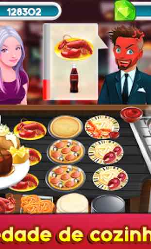 Jogos de Culinária Story Chef Business Restaurant 2