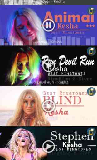 Kesha - Best Ringtones 3