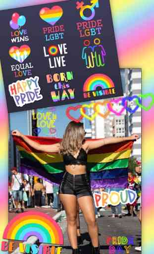 LGBT Adesivos Orgulho 2