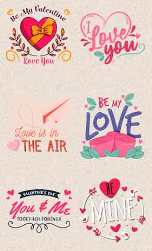 Love Couple Stickers - WAStickerApps 1