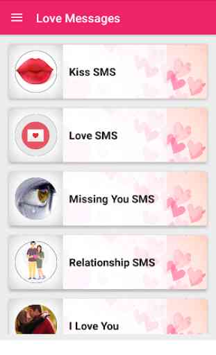 Love Messages : Romantic SMS 2020 2