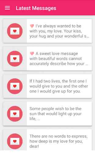 Love Messages : Romantic SMS 2020 3