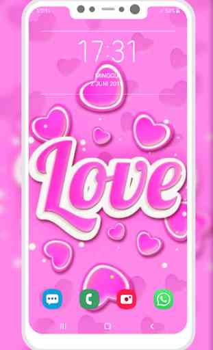 Love Pink Wallpaper 4