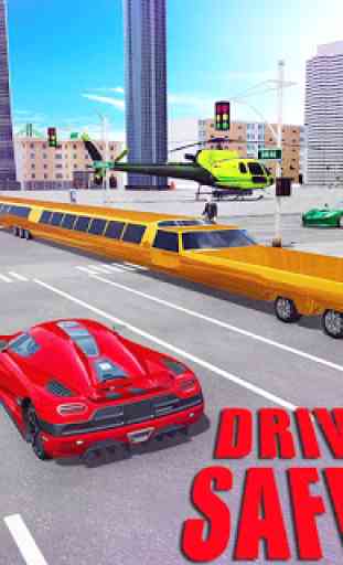 Luxury Limo Taxi Driver City : Limousine Driving 4