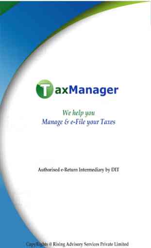 Manage & e-File your Taxes 1