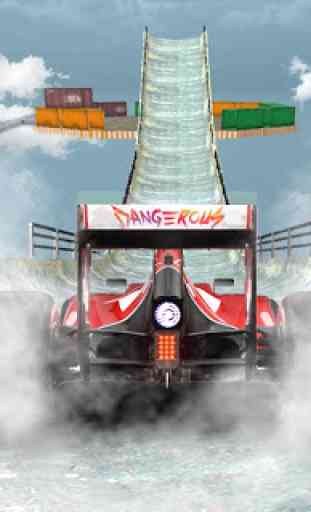 Mega Ramp Formula Car Stunt 2