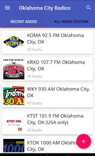 Oklahoma-City All Radio Stations 1