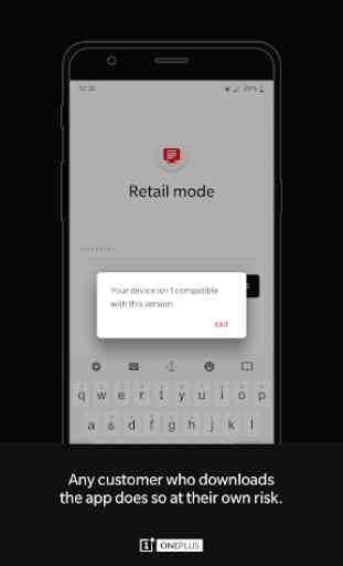 OnePlus Retail Mode 3