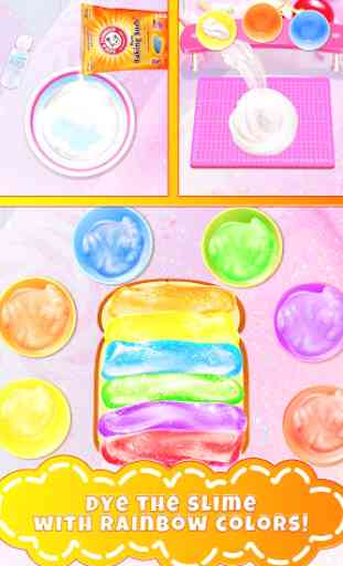 Play-Doh Rainbow Slime: Cooking Games for Girls 4