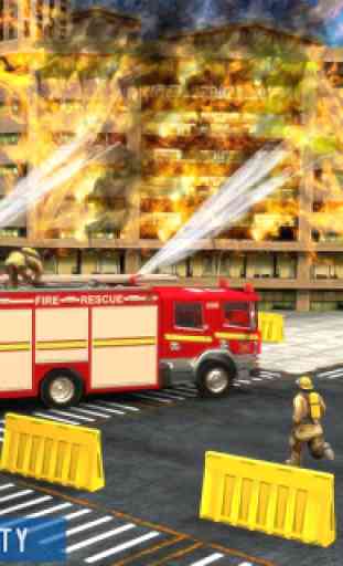 Real Bombeiro Caminhão: Emergência Resgate Heróis 3