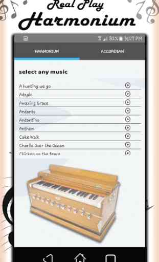 Real Play Harmonium - record your own music easily 2