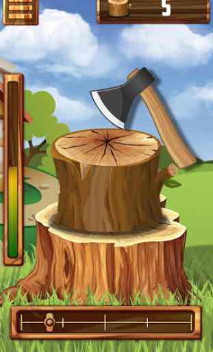 Simulador Cortando madeira 4